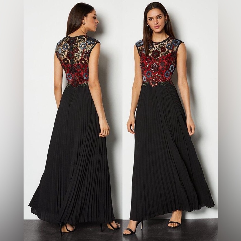Karen Millen Sequin Lace Maxi Dress